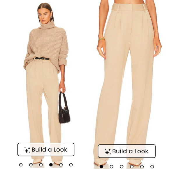NWT Favorite Daughter The Shortie Favorite Pant in Beige Size 6 Petite 6P - Picture 1 of 13